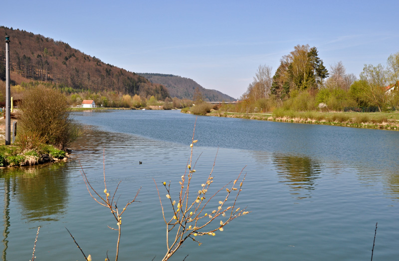 Main-Donau-Kanal - Schleuse Dietfurt - Bereich Beilngries-Yachthafen