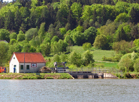 Main-Donau-Kanal - Schleuse Dietfurt - Bereich Beilngries-Gösselthal