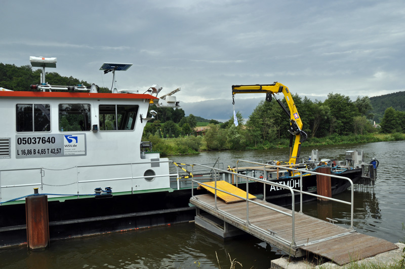 Main-Donau-Kanal - Schleuse Dietfurt - Bereich Beilngries-Gsselthal