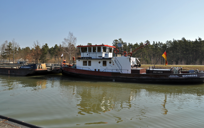 Main-Donau-Kanal Schleuse Eibach