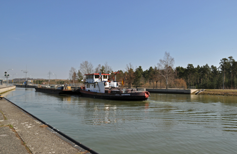 Main-Donau-Kanal - Schleuse Eibach