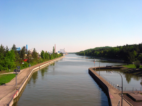 Main-Donau-Kanal - Schleuse Eibach