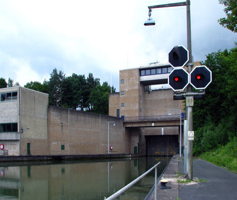 Main-Donau-Kanal - Schleuse Erlangen