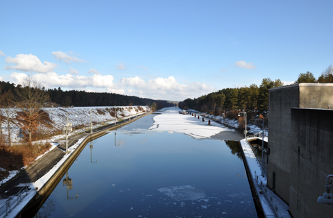 Main-Donau-Kanal - Schleuse Erlangen