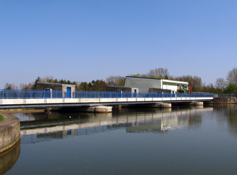 Schleuse Forchheim - Staustufe