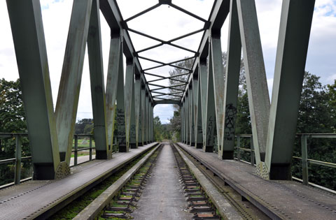 Schleuse Forchheim - Eisenbahnbrücke