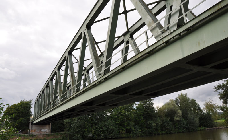 Schleuse Forchheim - Eisenbahnbrücke