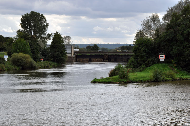 Main-Donau-Kanal - Kraftwerk Hausen