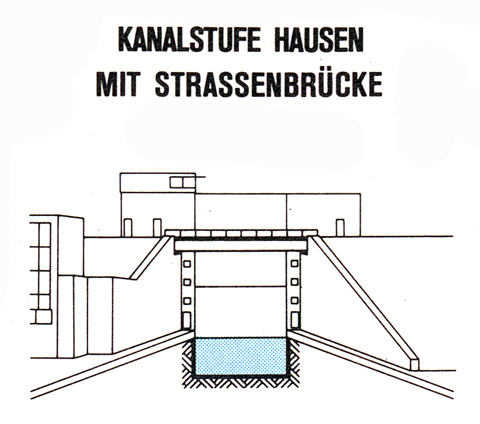 Main-Donau-Kanal - Schleuse Hausen