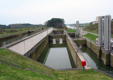 Main-Donau-Kanal - Schleuse Hilpoltstein