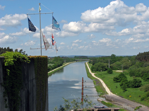 Main-Donau-Kanal - Schleuse Hilpoltstein