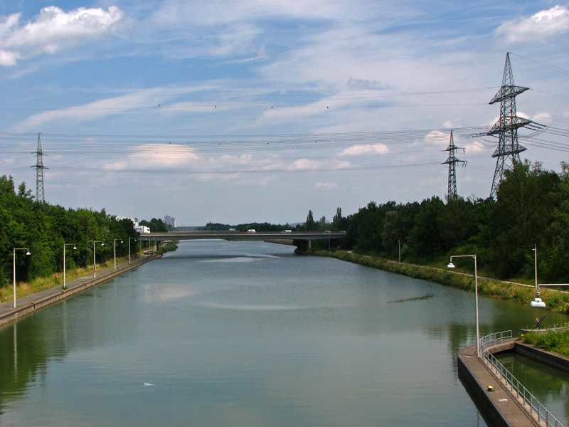 Main-Donau-Kanal - Schleuse Kriegenbrunn