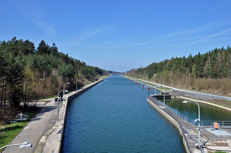 Main-Donau-Kanal - Schleuse Leerstetten