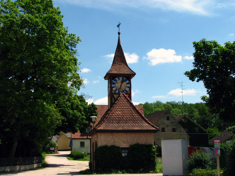 Schwarzach-Brücke, Neuses