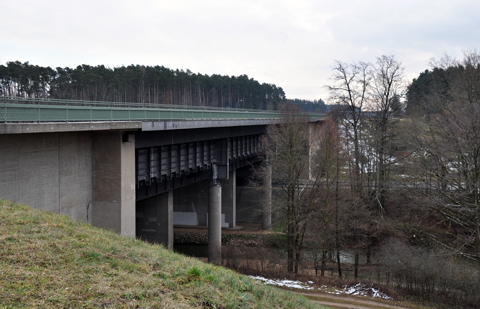 Schwarzach-Brücke Neuses