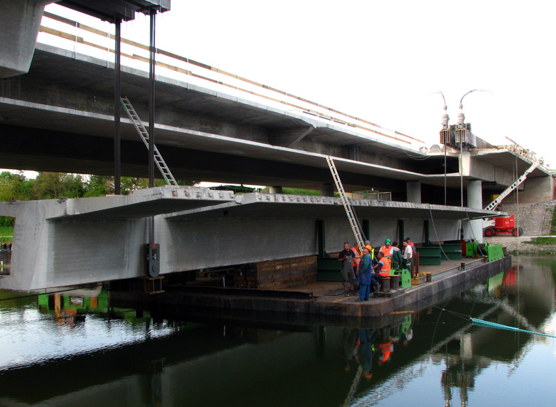 Autobahnbrcke A6, Neuses