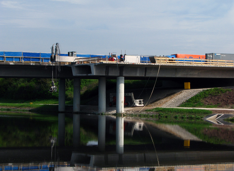 Autobahnbrcke A6, Neuses