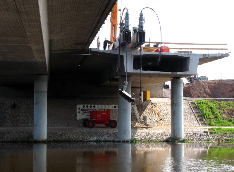 Autobahnbrcke A6, Neuses