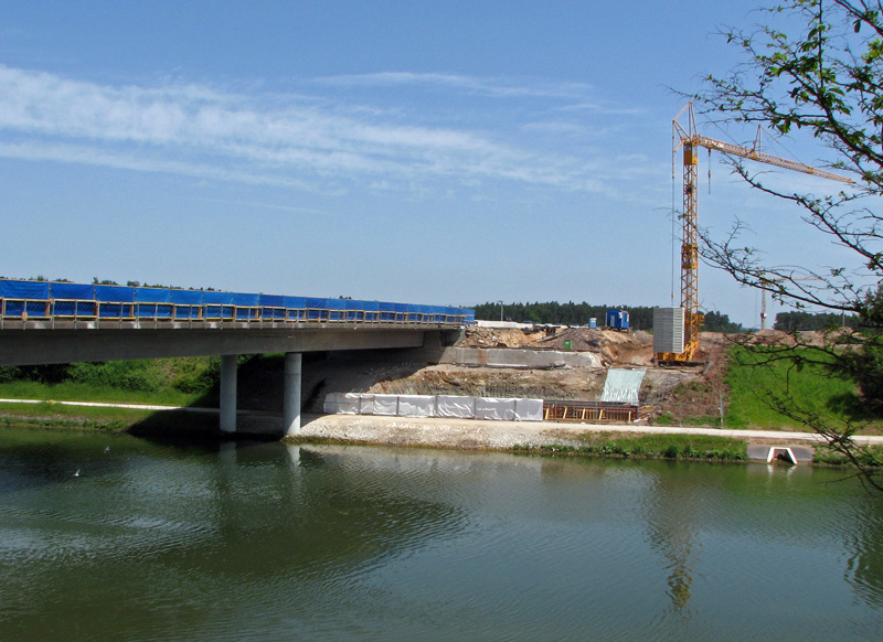 Autobahnbrcke A6, Neuses