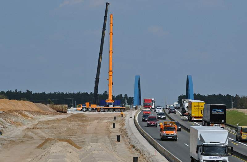 Autobahnbrcke A6, Neuses