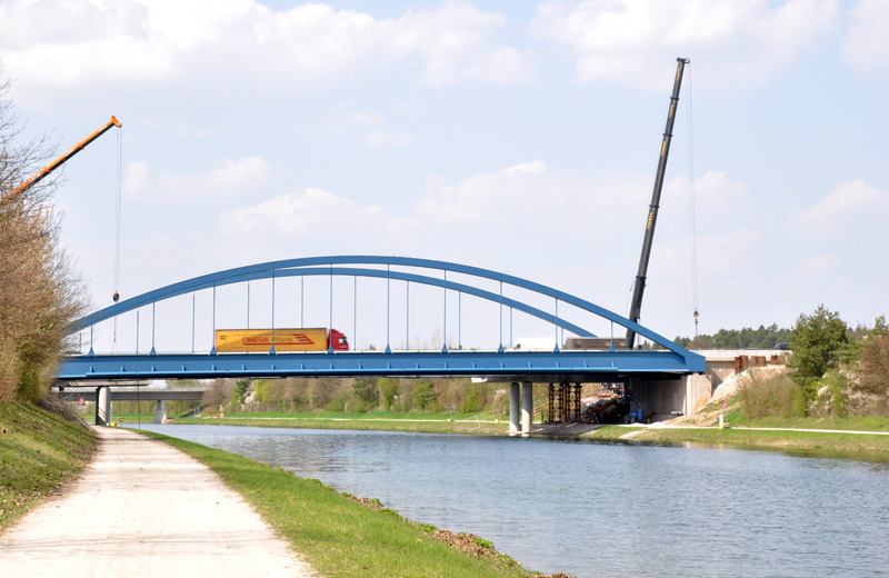 Autobahnbrcke A6, Neuses