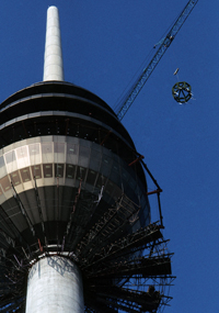 Schleuse Nürnberg - Fernmeldeturm