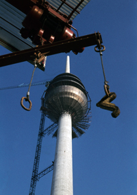 Schleuse Nürnberg - Fernmeldeturm