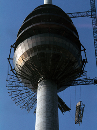 Schleuse Nürnberg - Fernmeldeturm