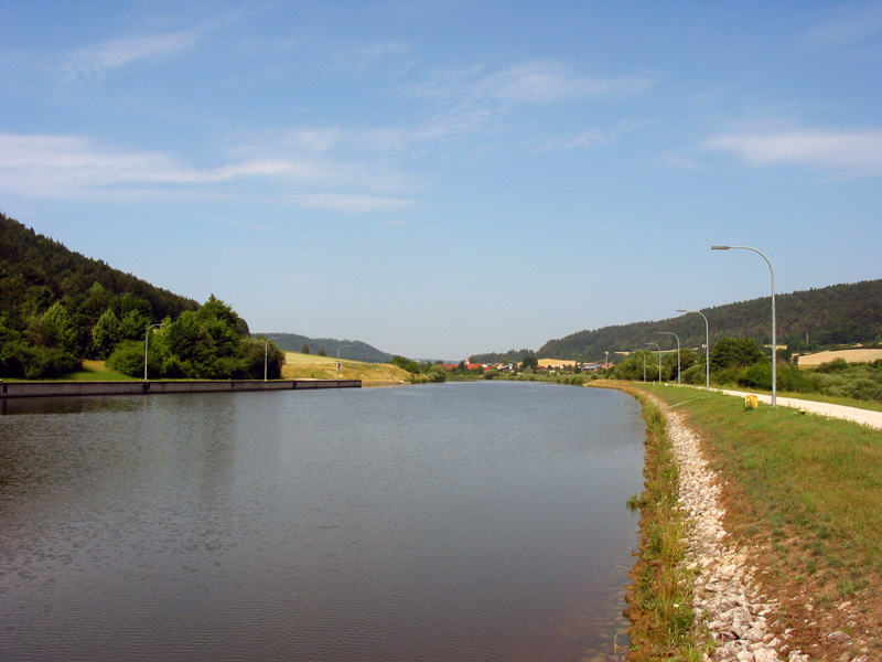 Main-Donau-Kanal - Schleuse Dietfurt - Ottmaringer Tal