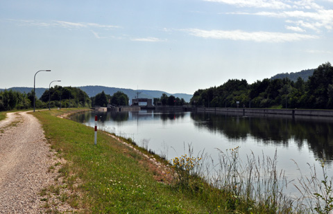 Main-Donau-Kanal - Schleuse Dietfurt - Ottmaringer Tal