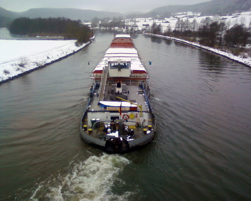 Main-Donau-Kanal - Schleuse / Staustufe Riedenburg