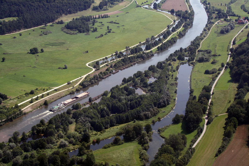 Main-Donau-Kanal - Schleuse / Staustufe Riedenburg