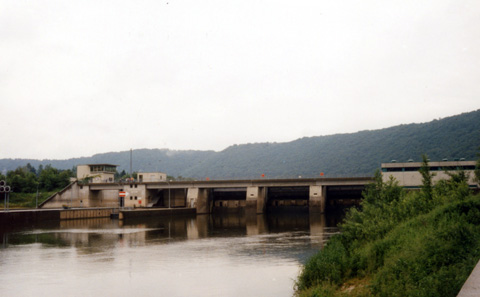 Main-Donau-Kanal - Schleuse Riedenburg