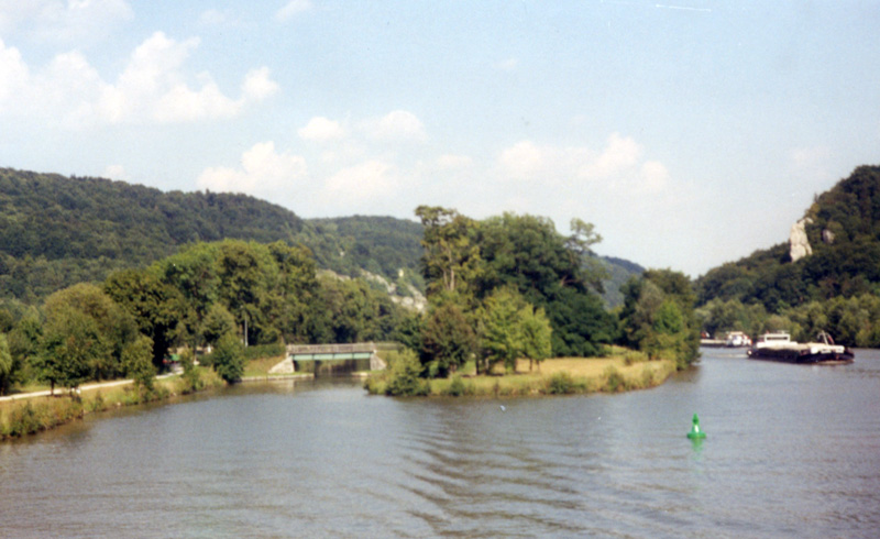 Main-Donau-Kanal - Schleuse / Staustufe Riedenburg