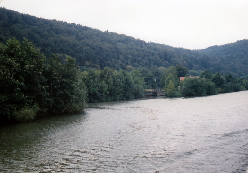 Main-Donau-Kanal - Schleuse / Staustufe Riedenburg