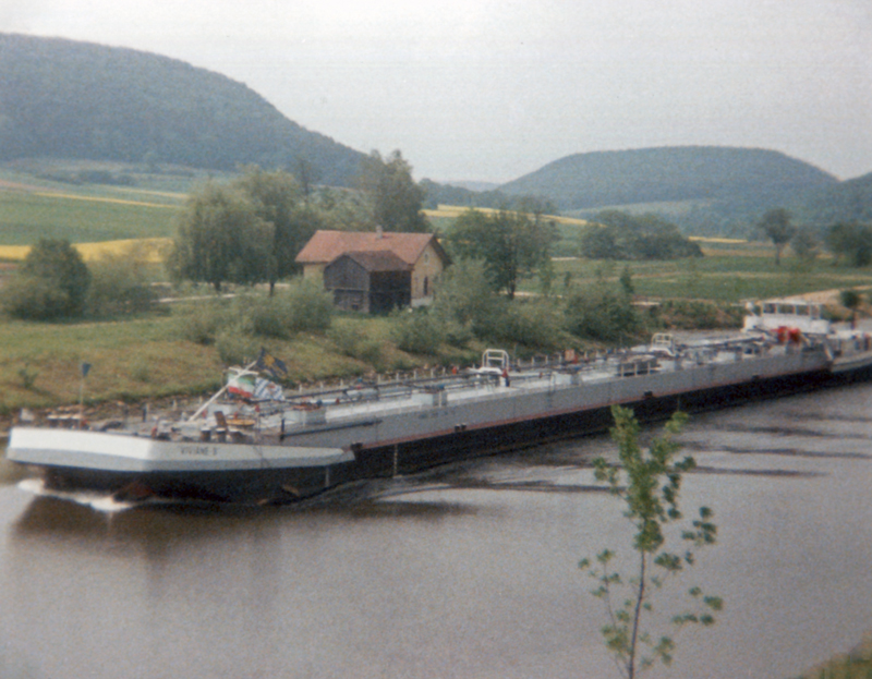 Main-Donau-Kanal - Schleuse / Staustufe Riedenburg