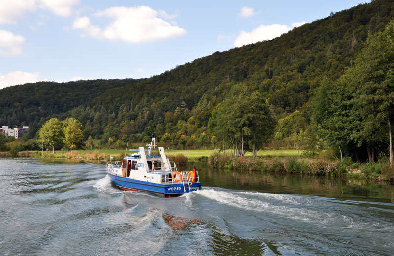 Main-Donau-Kanal - Schleuse / Staustufe Riedenburg