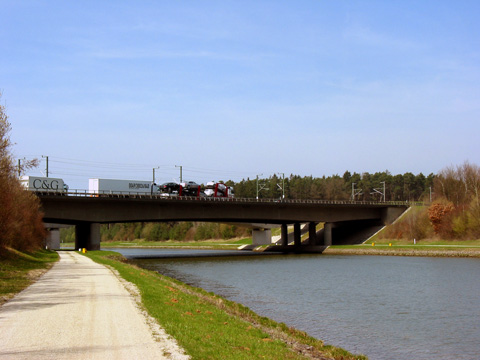 Scheitelhaltung Main-Donau-Kanal