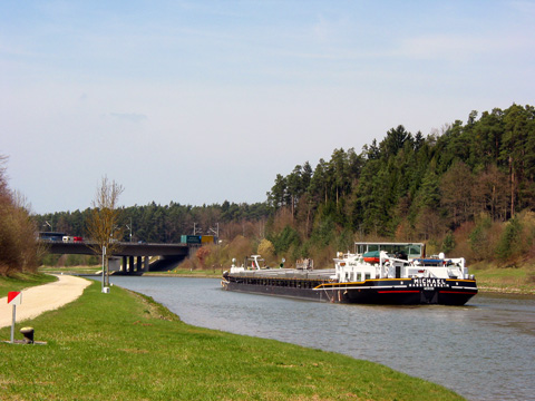 Scheitelhaltung Main-Donau-Kanal