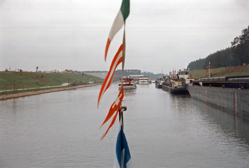 Main-Donau-Kanal - Scheitelhaltung - Europäische Wasserscheide