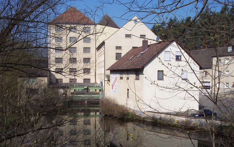 Schwarzach - zwischen Neues und Rednitz-Einmndung