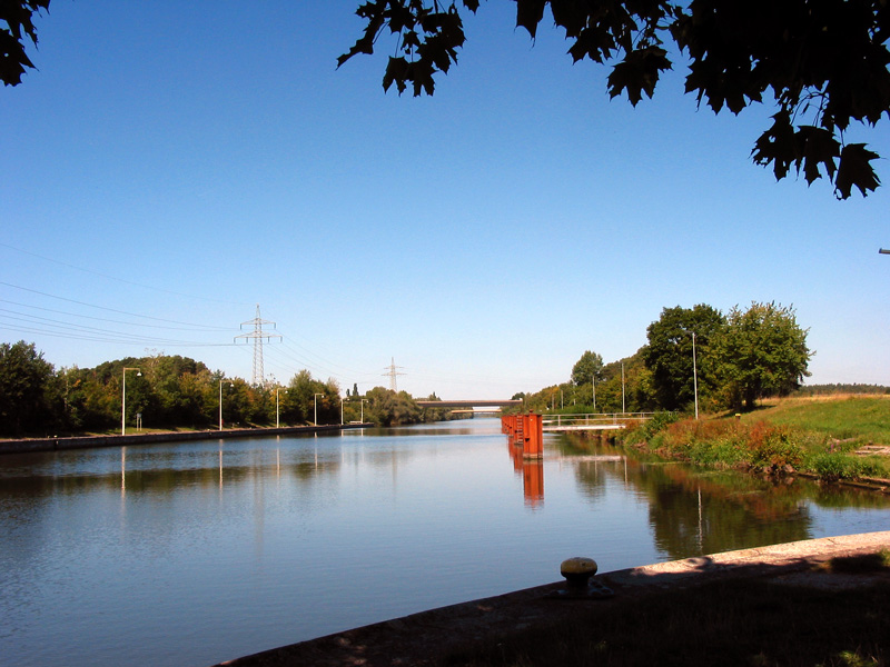 Main-Donau-Kanal - Schleuse Strullendorf