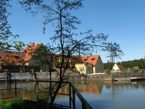 Schleuse Strullendorf - Kraftwerk Hirschaid