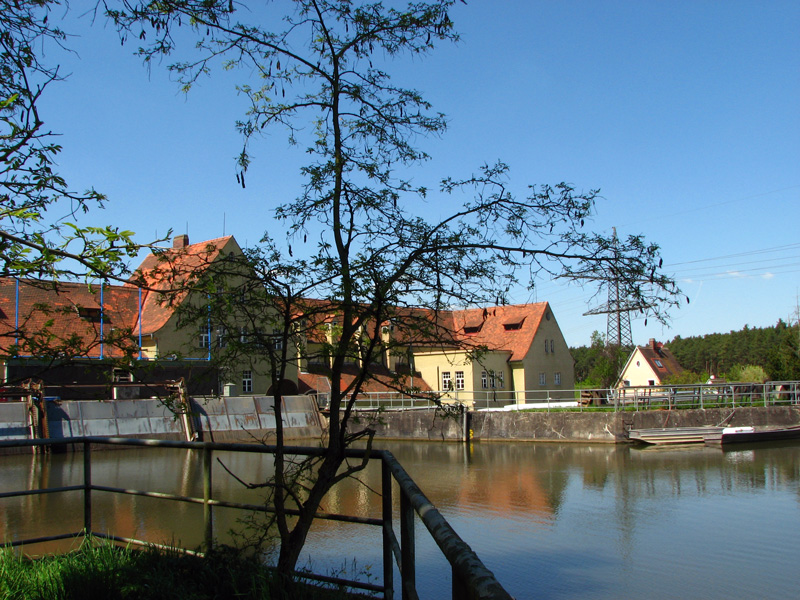 Main-Donau-Kanal - Schleuse Strullendorf - Kraftwerk Hirschaid