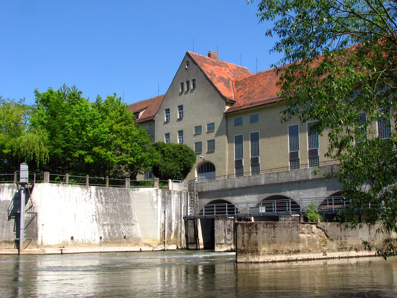 Main-Donau-Kanal - Schleuse Strullendorf - Kraftwerk Hirschaid