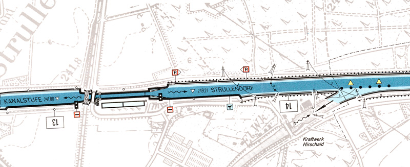 Main-Donau-Kanal - Schleuse Strullendorf - Kraftwerk Hirschaid