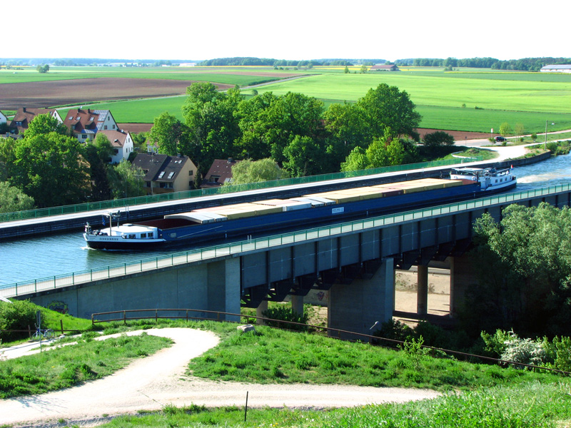 Main-Donau-Kanal - Brcke ber die Zenn