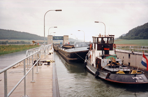 Main-Donau-Kanal - Schleuse Berching