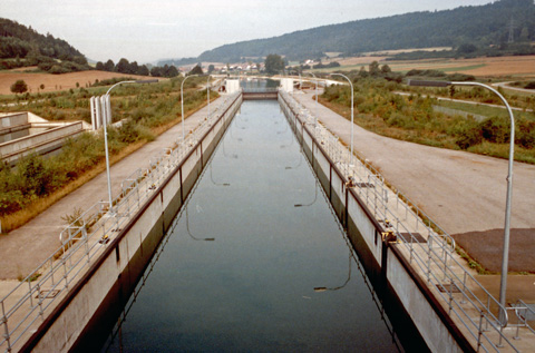 Main-Donau-Kanal - Schleuse Dietfurt