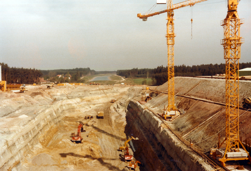 Main-Donau-Kanal - Schleuse Eckersmühlen